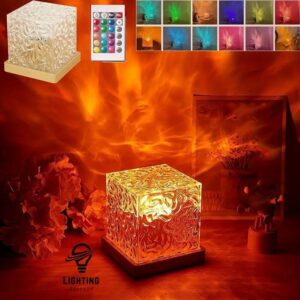 Aurora 16 Colours Flame Crystal Lamp