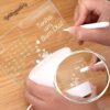 Acrylic Message Writing Pad with Pen