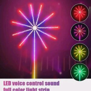 App Control Music Sync ic led RGB Fireworks